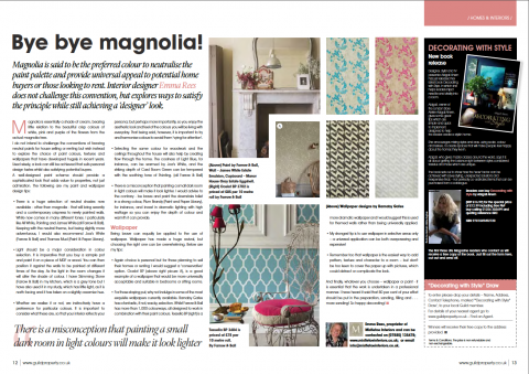 Mistletoe Interiors publication Bye Bye Magnolia