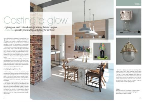 Mistletoe Interiors publication - Casting a Glow